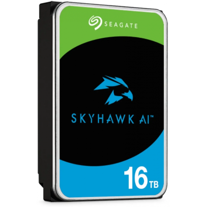 Жесткий диск SEAGATE SATA-III 16TB SURVEILLANCE SkyHawkAI 512E (7200rpm) 512Mb 3.5" ST16000VE004