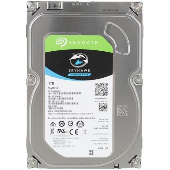 Жесткий диск SEAGATE SATA-III 1Tb VIDEO SKYHAWK (5900rpm) 64Mb 3.5" Жесткий диск SEAGATE SATA-III 1Tb VIDEO SKYHAWK (5900rpm) 64Mb 3.5"