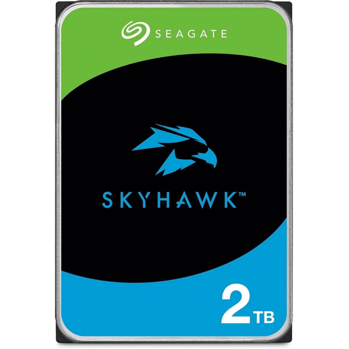 Жесткий диск SEAGATE SATA-III 2TB Skyhawk 4KN (5400rpm) 256Mb 3.5" ST2000VX016