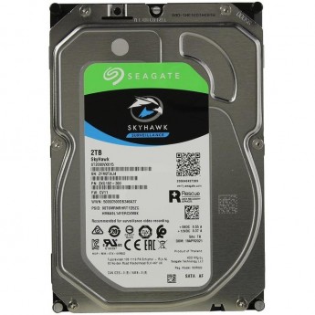 Жесткий диск SEAGATE SATA-III 2Tb SURVEILLANCE SKYHAWK (5400rpm) 256Mb 3.5" Жесткий диск SEAGATE SATA-III 2Tb SURVEILLANCE SKYHAWK (5400rpm) 256Mb 3.5"